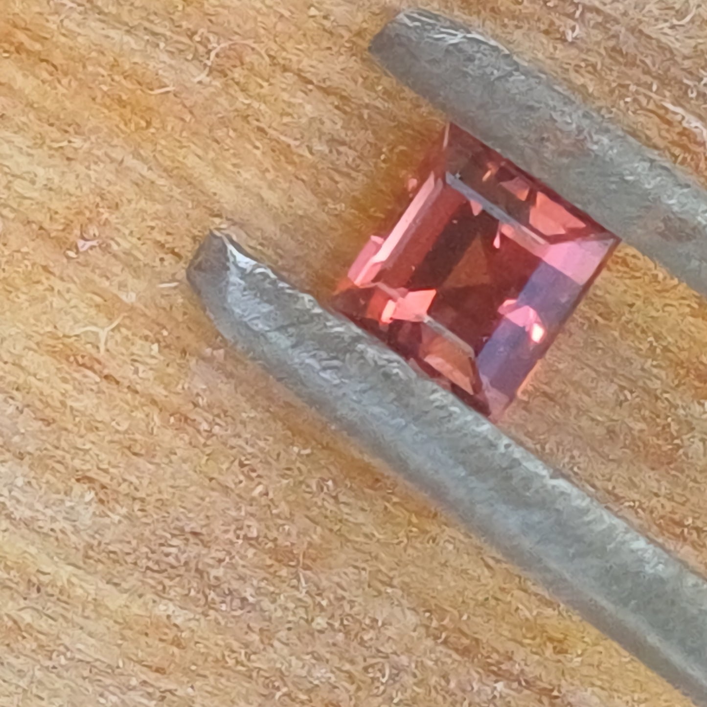 Malaia Garnet 3mm Square