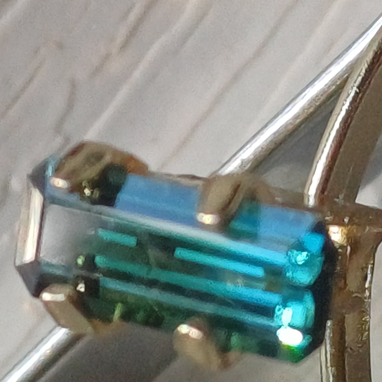 1.1 ct Emerald Cut Brazilian Tourmaline