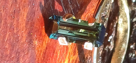 1.1 ct Emerald Cut Brazilian Tourmaline