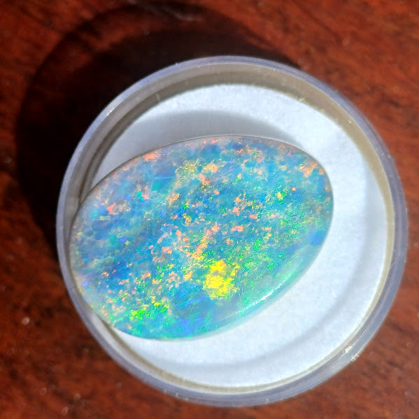 18.19 carat SUPERB Australian Coober Pedy Opal - with Valuation