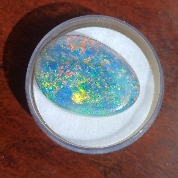 18.19 carat SUPERB Australian Coober Pedy Opal - with Valuation