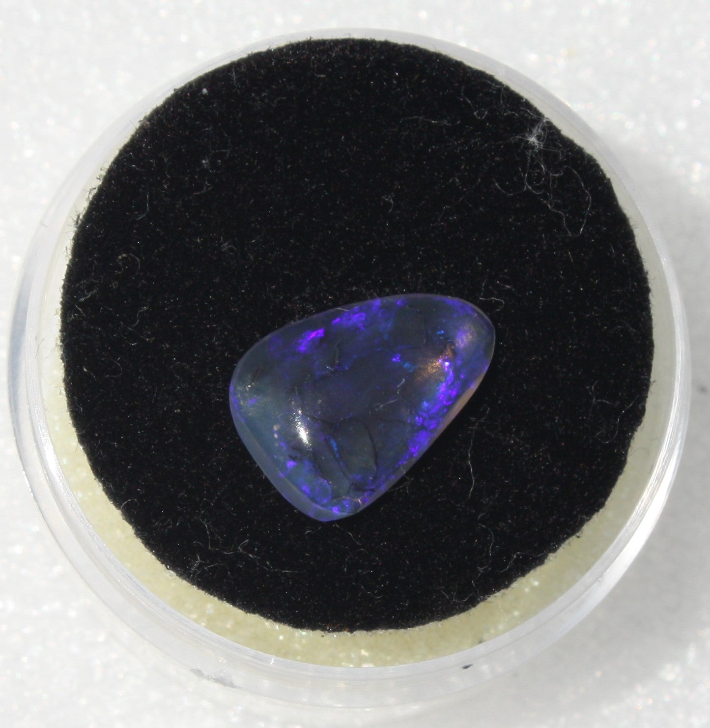 Australian Natural Crystal Opal Freeform Pear