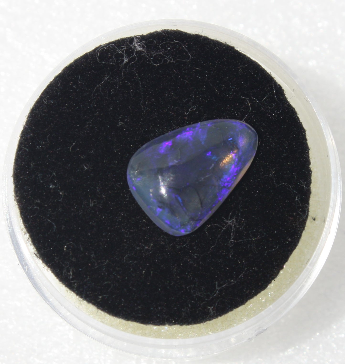 Australian Natural Crystal Opal Freeform Pear