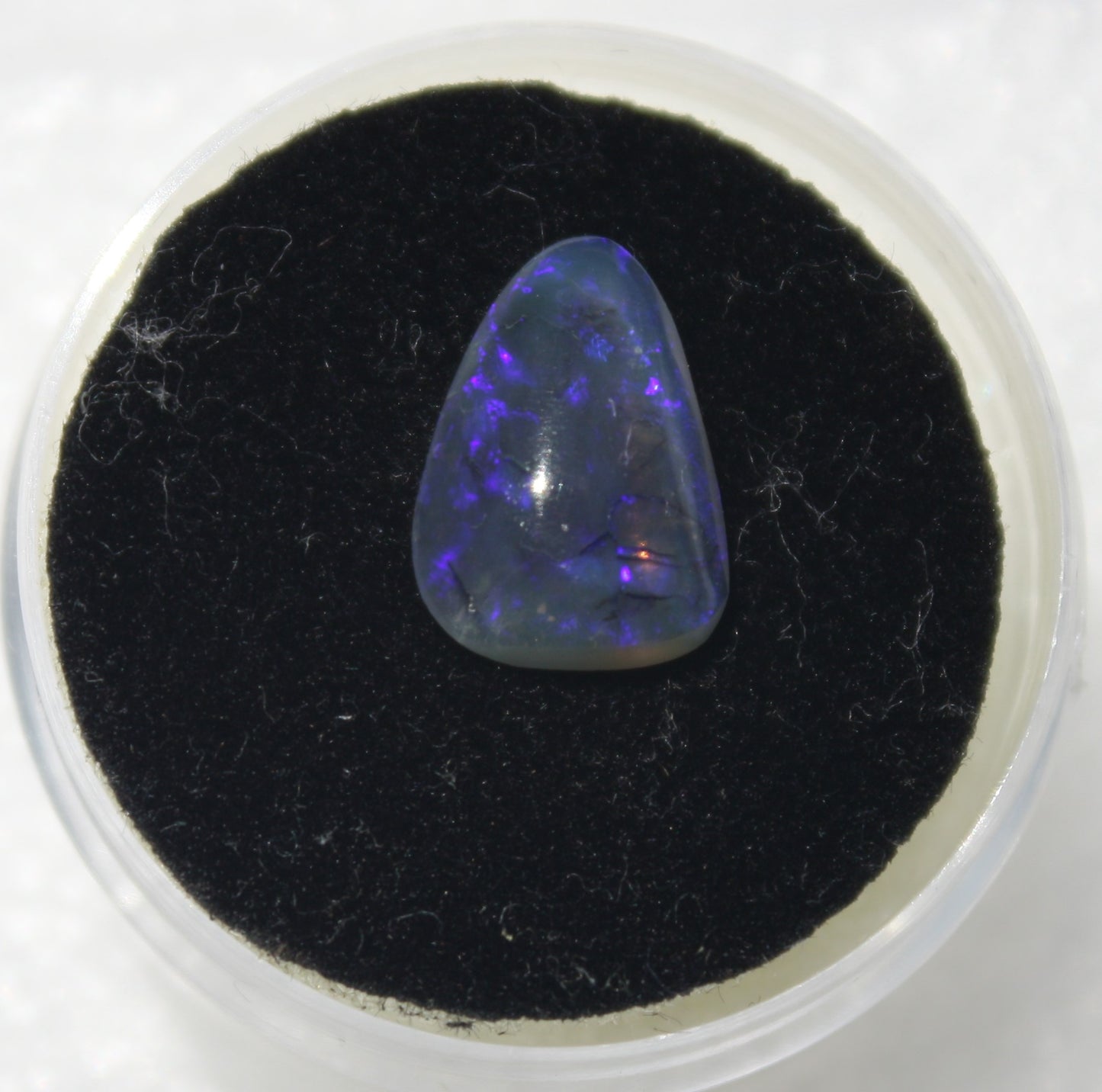 Australian Natural Crystal Opal Freeform Pear