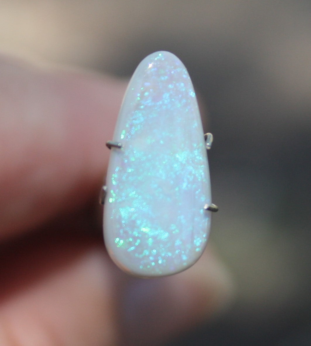 Australian Solid Opal Pear 2.35ct