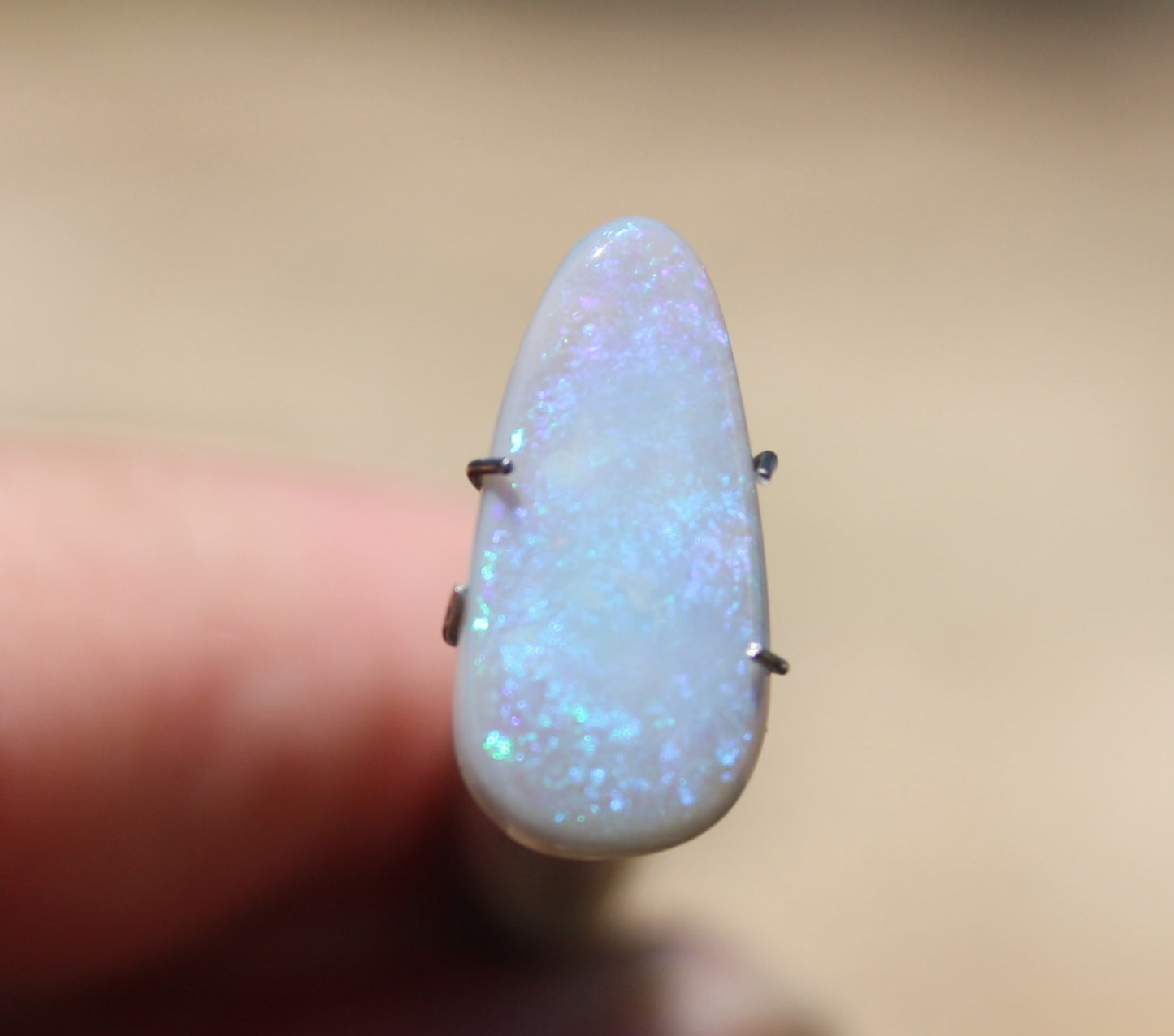 Australian Solid Opal Pear 2.35ct