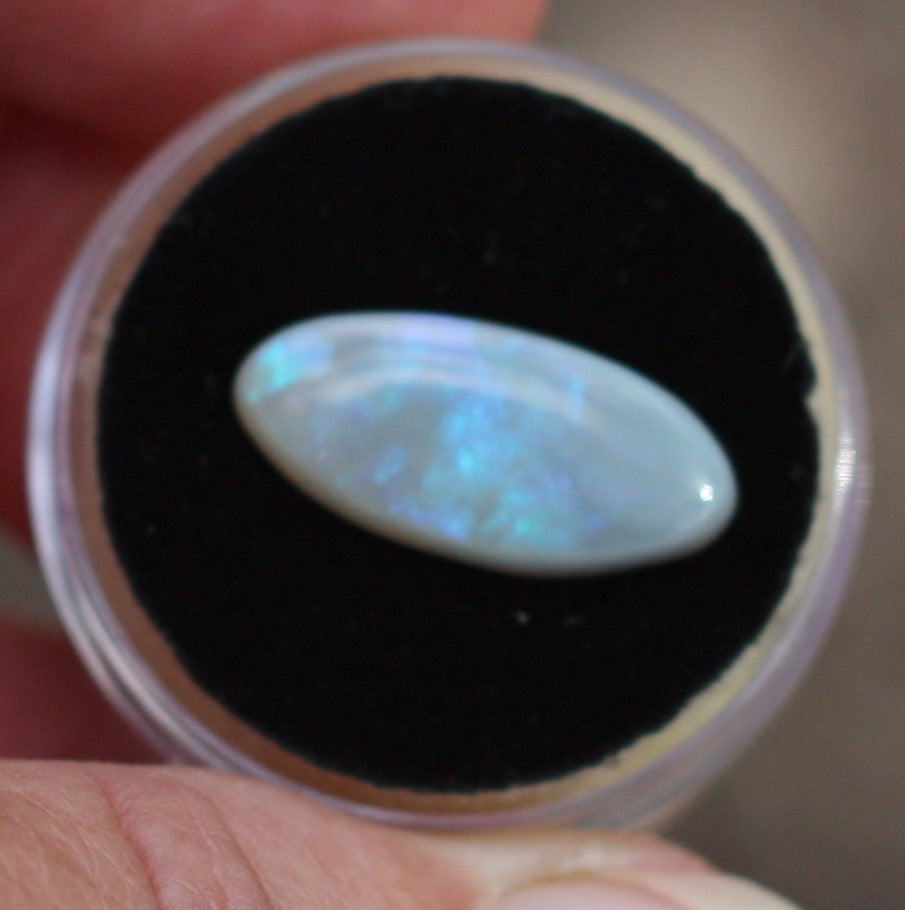 3.2ct Elongated Oval Solid Australian Opal
