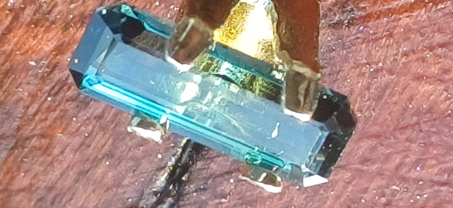 1.1 ct Emerald Cut Brazilian Tourmaline