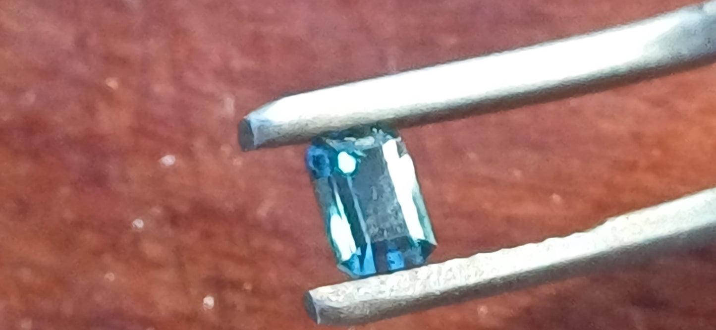 4mm x 3mm Emerald Cut Brazilian Tourmaline