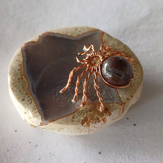 Wire and Tiger Iron Spider