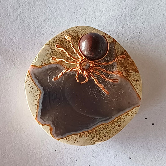 Wire and Tiger Iron Spider