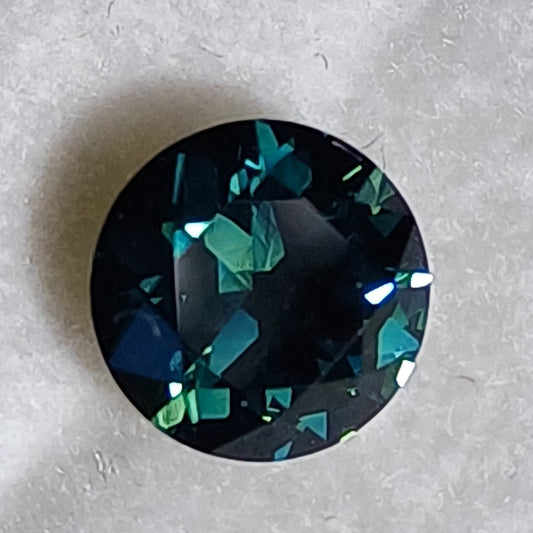 1.9 carat Australian Sapphire Round Brilliant