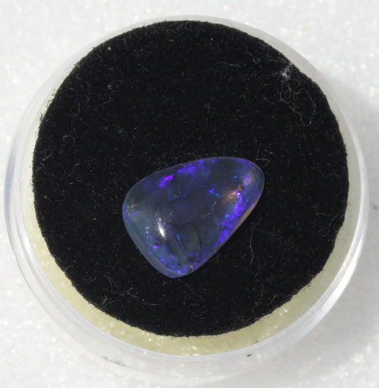 Australian Natural Crystal Opal Freeform Pear