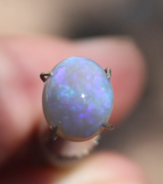 1.9ct Oval Solid Australian Opal