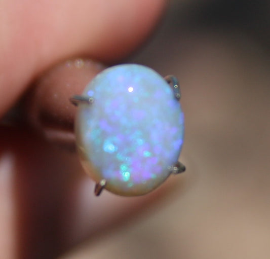 1.9ct Oval Solid Australian Opal