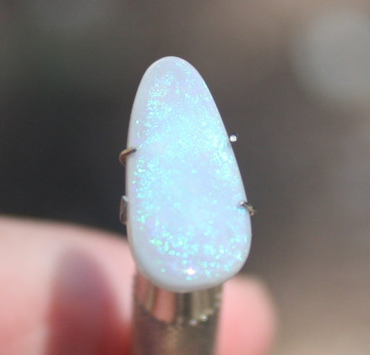 Australian Solid Opal Pear 2.35ct