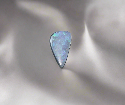 Australian Solid Opal 1.15ct Freeform Pear